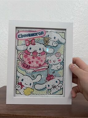 Cinnamoroll Diamond Art Framed Decor Wall Art